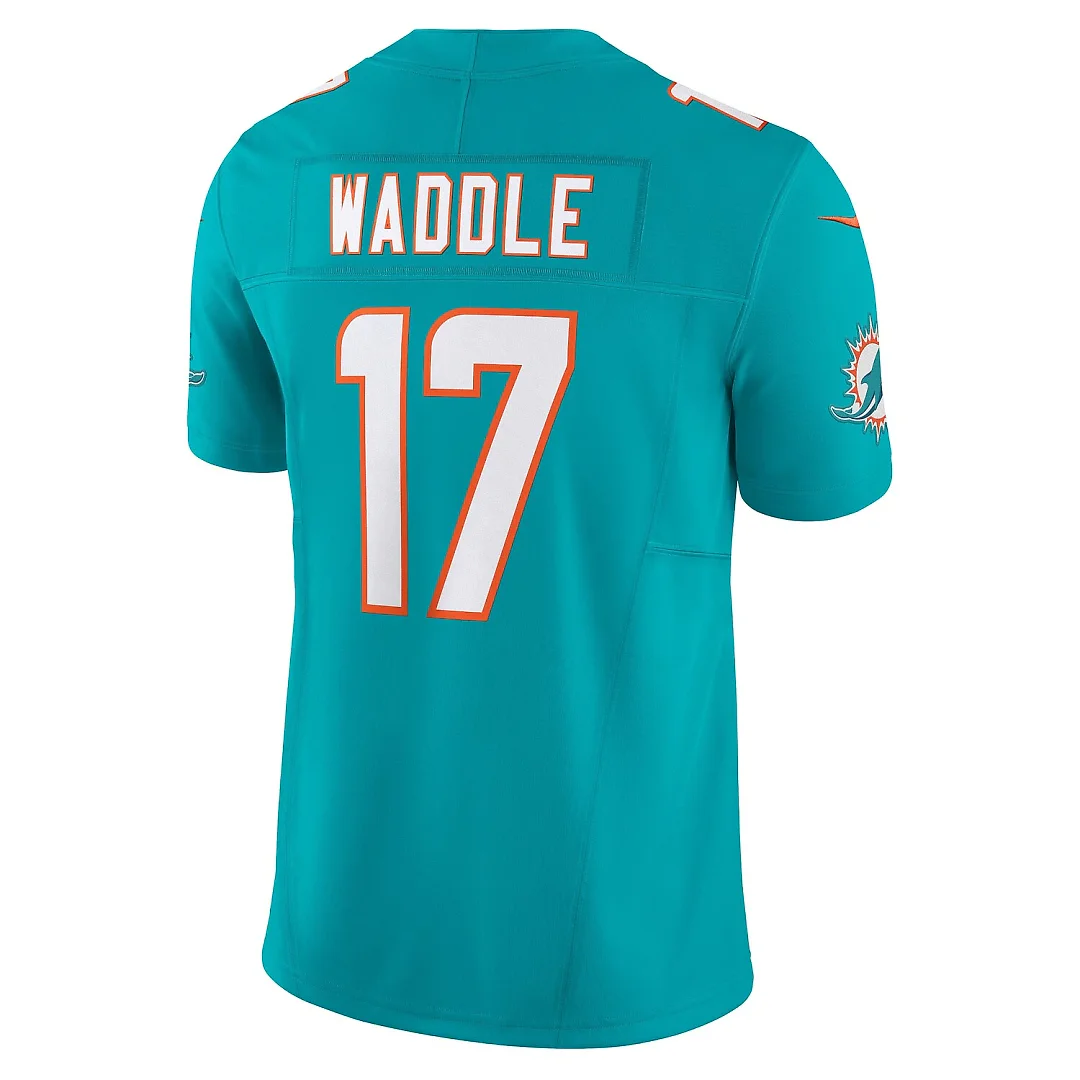 Zennovawear Jaylen Waddle Miami Dolphins Vapor FUSE. Limited Jersey - Aqua