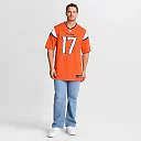 Zennovawear Jaylen Waddle Denver Broncos Game Jersey - Orange