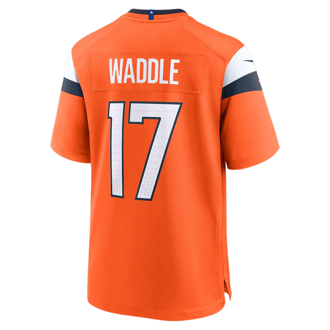 Zennovawear Jaylen Waddle Denver Broncos Game Jersey - Orange