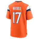 Zennovawear Jaylen Waddle Denver Broncos Game Jersey - Orange