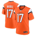 Zennovawear Jaylen Waddle Denver Broncos Game Jersey - Orange