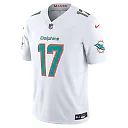 Zennovawear Jaylen Waddle Miami Dolphins Vapor FUSE. Limited Jersey - White