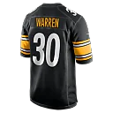 Zennovawear Jaylen Warren Pittsburgh Steelers Game Player Jersey - Black