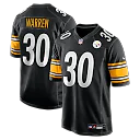 Zennovawear Jaylen Warren Pittsburgh Steelers Game Player Jersey - Black