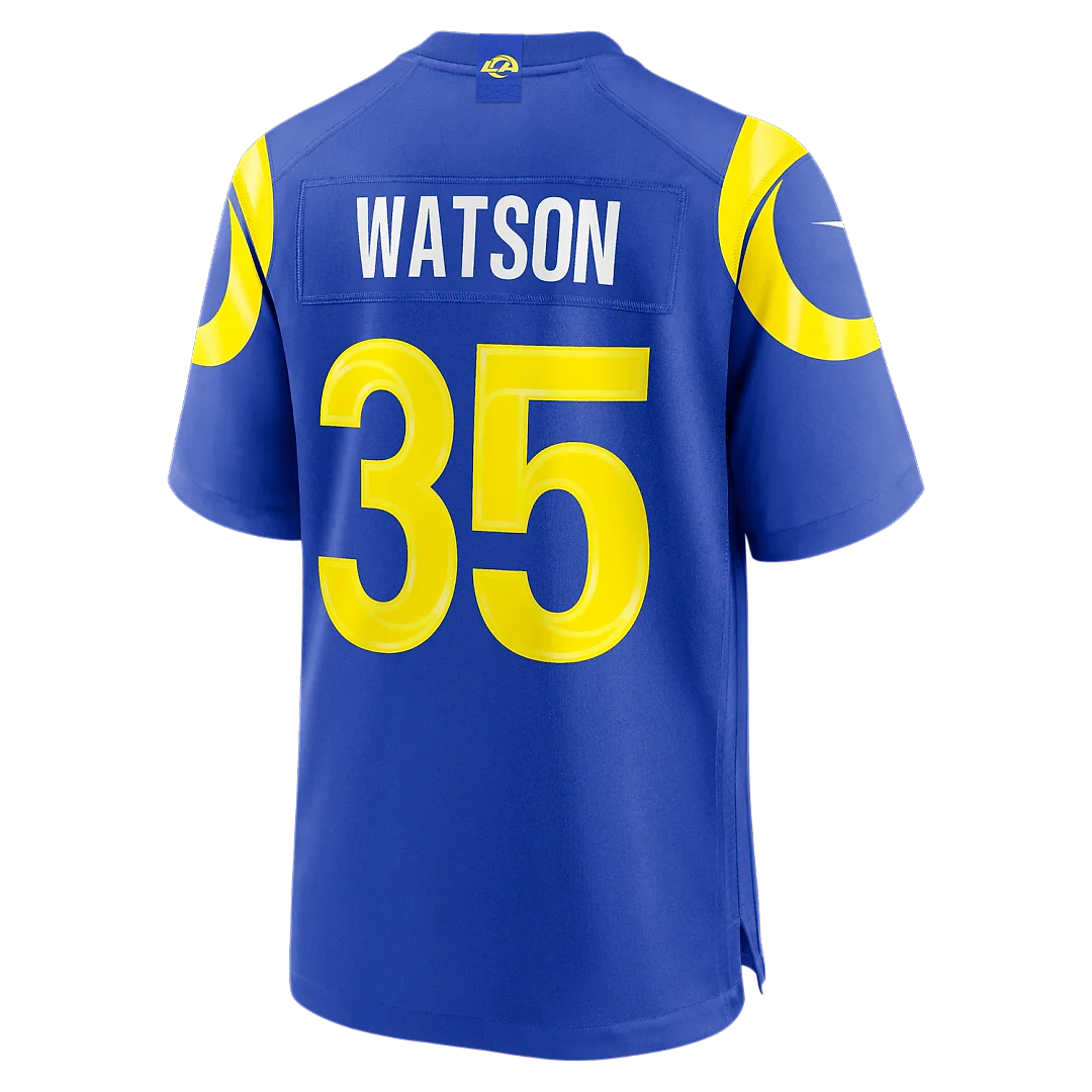 Zennovawear Jaylen Watson Los Angeles Rams Team Game Jersey - Royal