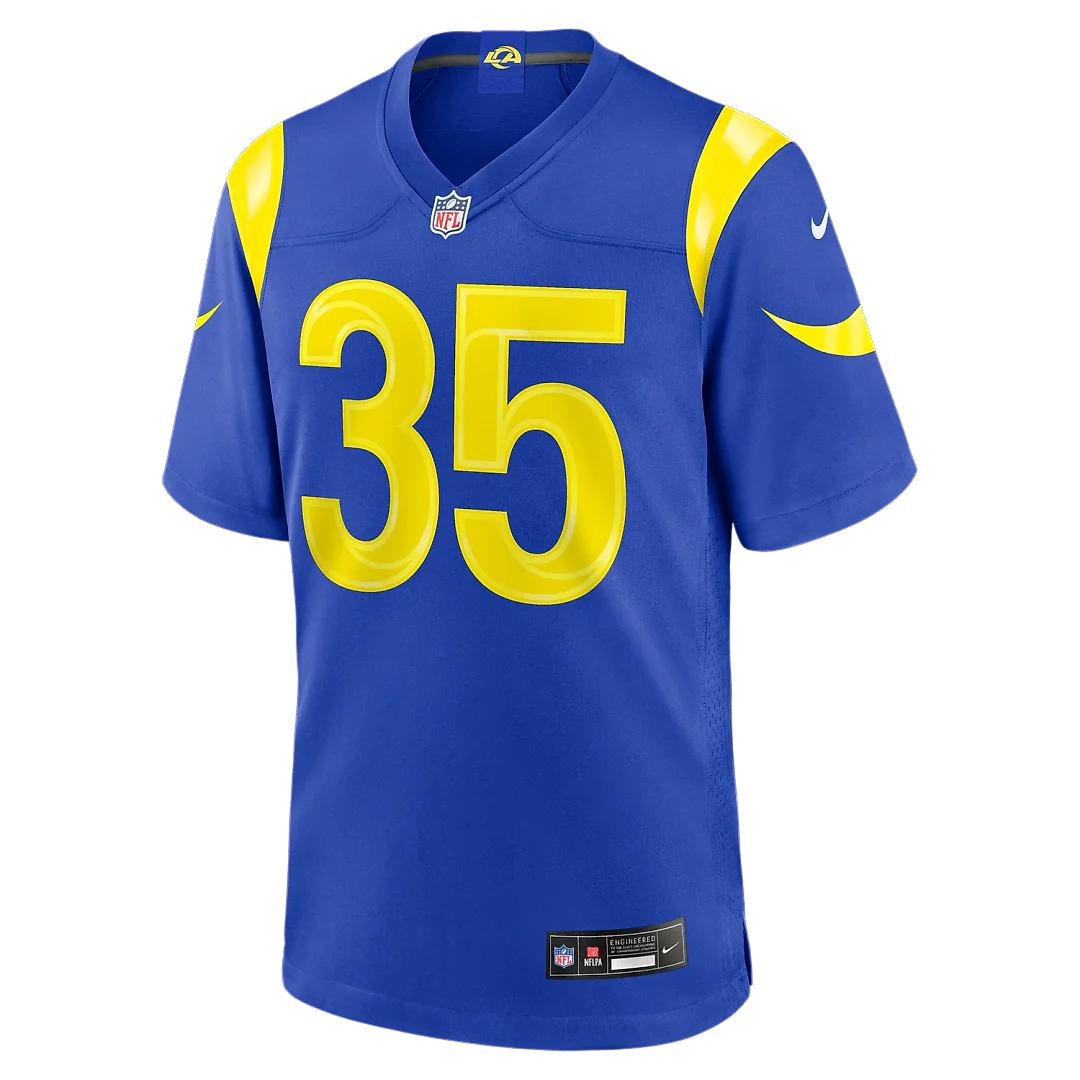 Zennovawear Jaylen Watson Los Angeles Rams Team Game Jersey - Royal