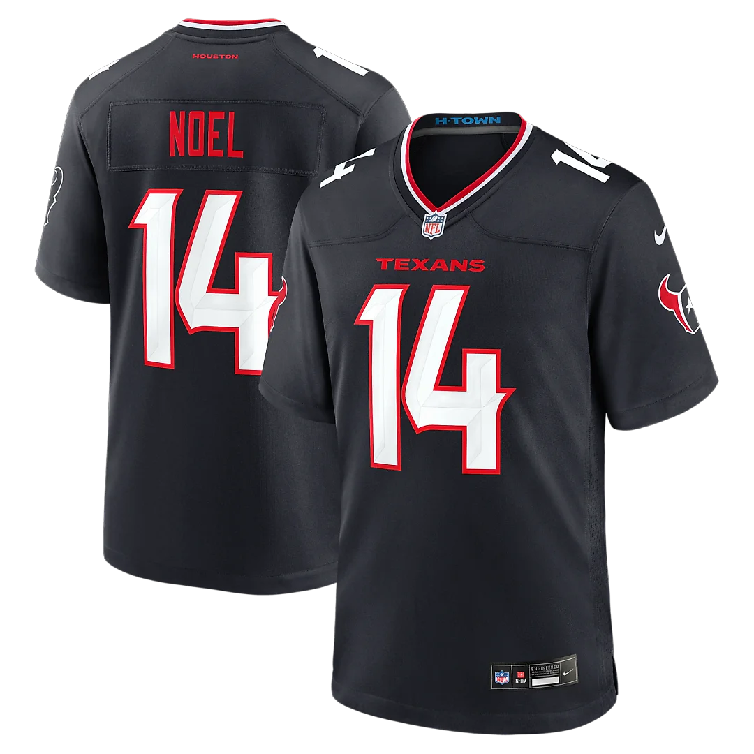 Zennovawear Jaylin Noel Houston Texans Team Game Jersey - Navy