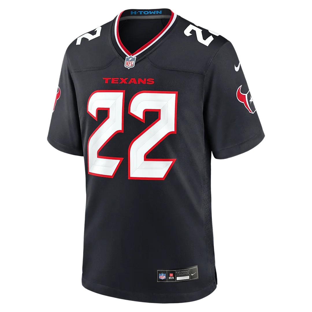 Zennovawear Jaylin Smith Houston Texans Team Game Jersey - Navy