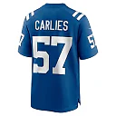 Zennovawear Jaylon Carlies Indianapolis Colts Game Jersey - Royal