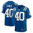 Zennovawear Jaylon Jones Indianapolis Colts Team Game Jersey - Royal