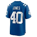 Zennovawear Jaylon Jones Indianapolis Colts Team Game Jersey - Royal