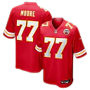 Zennovawear Jaylon Moore Kansas City Chiefs Team Game Jersey - Red