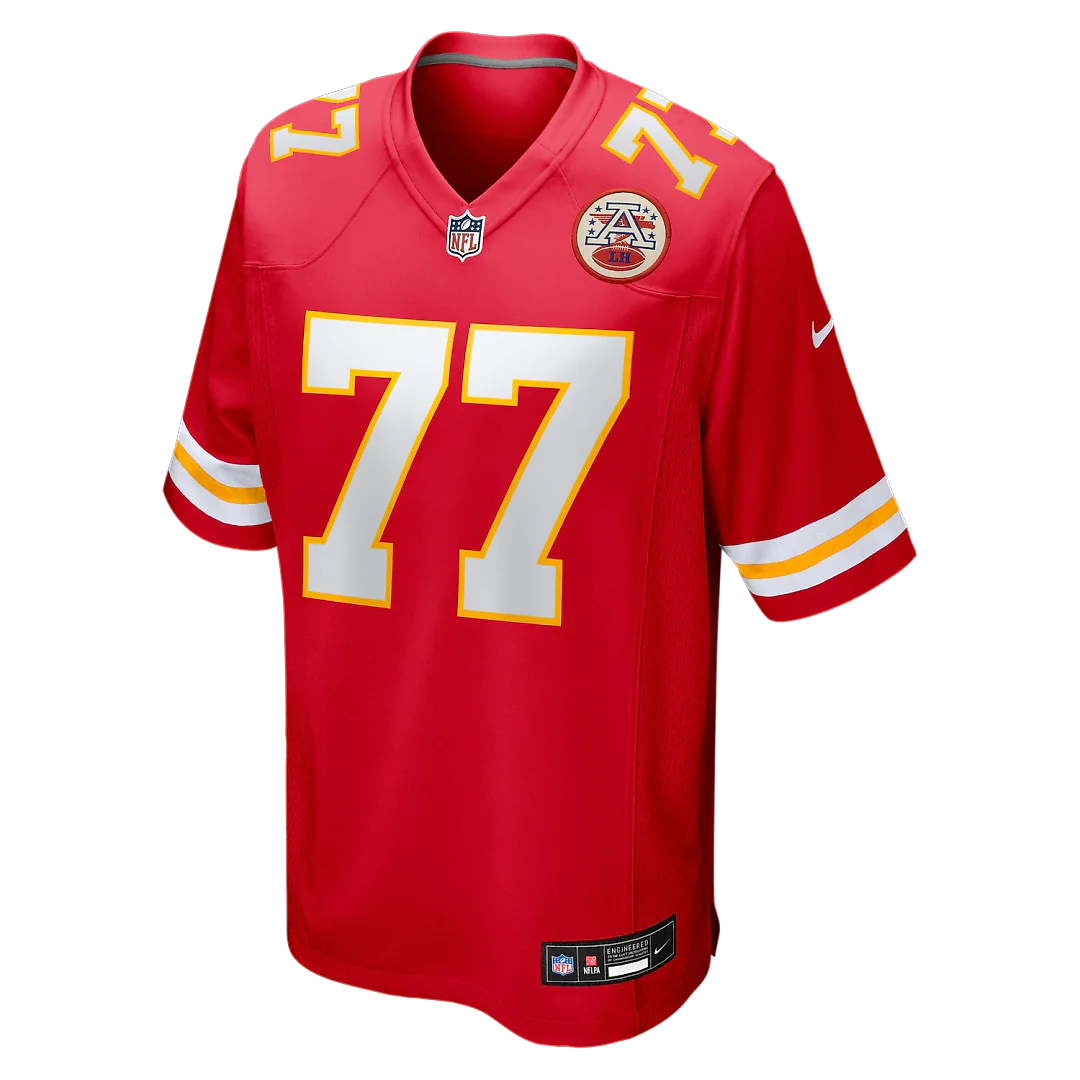 Zennovawear Jaylon Moore Kansas City Chiefs Team Game Jersey - Red