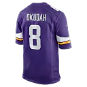 Zennovawear Jeff Okudah Minnesota Vikings Team Game Jersey - Purple