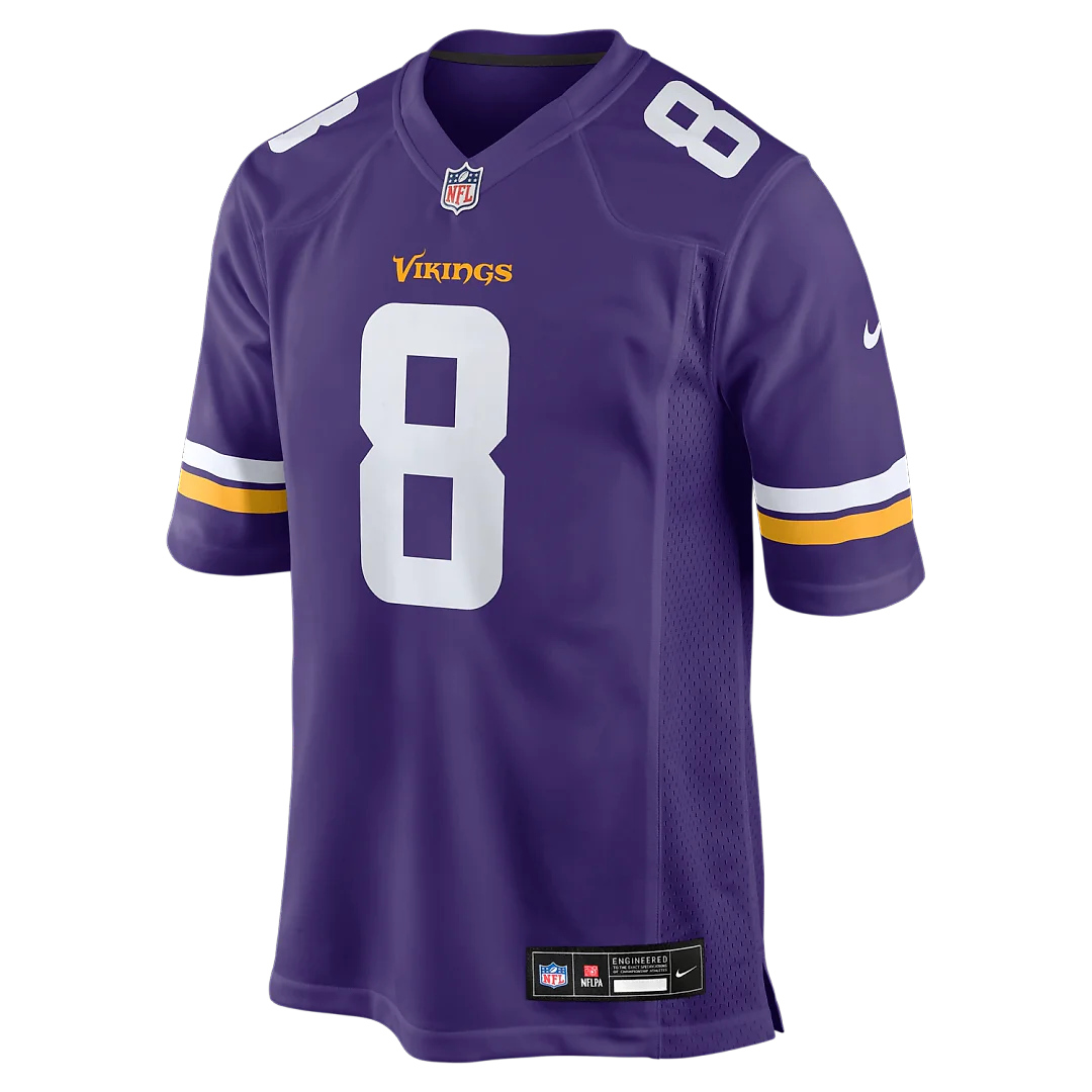 Zennovawear Jeff Okudah Minnesota Vikings Team Game Jersey - Purple