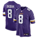 Zennovawear Jeff Okudah Minnesota Vikings Team Game Jersey - Purple