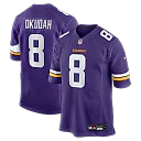 Zennovawear Jeff Okudah Minnesota Vikings Team Game Jersey - Purple