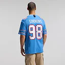 Zennovawear Jeffery Simmons Tennessee Titans Team Vapor FUSE. Stitched Limited Jersey - Light Blue