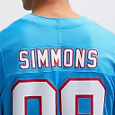 Zennovawear Jeffery Simmons Tennessee Titans Vapor FUSE. Limited Jersey - Light Blue