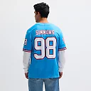 Zennovawear Jeffery Simmons Tennessee Titans Vapor FUSE. Limited Jersey - Light Blue