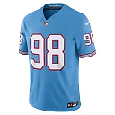 Zennovawear Jeffery Simmons Tennessee Titans Vapor FUSE. Limited Jersey - Light Blue