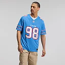 Zennovawear Jeffery Simmons Tennessee Titans Team Vapor FUSE. Stitched Limited Jersey - Light Blue