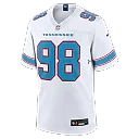 Zennovawear Jeffery Simmons Tennessee Titans Game Jersey - White