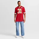 Zennovawear Jeffrey Bassa Kansas City Chiefs Team Game Jersey - Red
