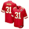 Zennovawear Jeffrey Bassa Kansas City Chiefs Team Game Jersey - Red