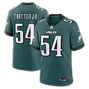 Zennovawear Jeremiah Trotter Jr. Philadelphia Eagles Team Game Jersey - Midnight Green
