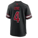 Zennovawear Jeremiyah Love Arizona Cardinals Alternate Game Player Jersey - Black