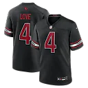 Zennovawear Jeremiyah Love Arizona Cardinals Alternate Game Player Jersey - Black