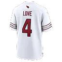 Zennovawear Jeremiyah Love Arizona Cardinals Game Player Jersey - White