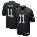 Zennovawear Jeremy Chinn Las Vegas Raiders Team Game Jersey - Black