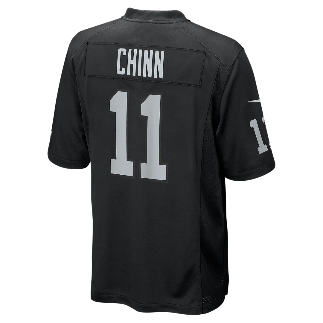 Zennovawear Jeremy Chinn Las Vegas Raiders Team Game Jersey - Black