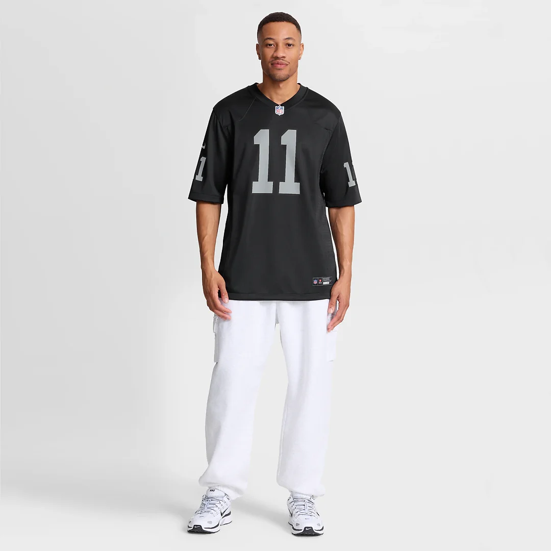 Zennovawear Jeremy Chinn Las Vegas Raiders Team Game Jersey - Black