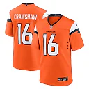 Zennovawear Jeremy Crawshaw Denver Broncos Team Game Jersey - Orange