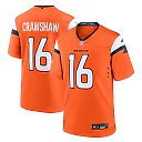 Zennovawear Jeremy Crawshaw Denver Broncos Team Game Jersey - Orange