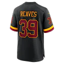 Zennovawear Jeremy Reaves Washington Commanders Hail Raiser Alternate Game Jersey - Black