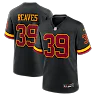 Zennovawear Jeremy Reaves Washington Commanders Hail Raiser Alternate Game Jersey - Black