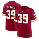 Zennovawear Jeremy Reaves Washington Commanders Game Jersey - Burgundy