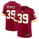 Zennovawear Jeremy Reaves Washington Commanders Game Jersey - Burgundy