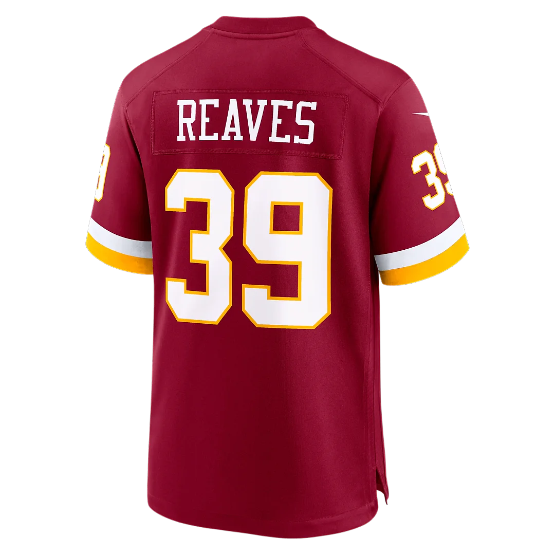 Zennovawear Jeremy Reaves Washington Commanders Game Jersey - Burgundy