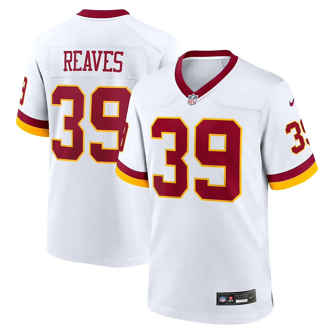 Zennovawear Jeremy Reaves Washington Commanders Game Super Bowl Era Jersey - White