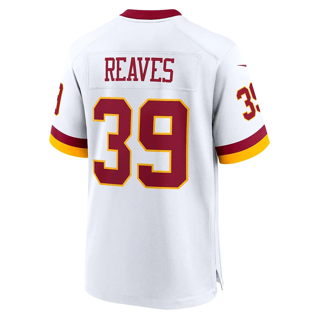 Zennovawear Jeremy Reaves Washington Commanders Game Super Bowl Era Jersey - White