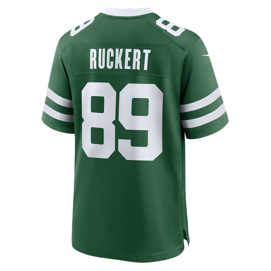 Zennovawear Jeremy Ruckert New York Jets Team Game Jersey - Legacy Green