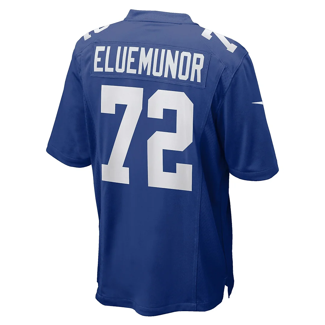 Zennovawear Jermaine Eluemunor New York Giants Team Game Jersey - Royal