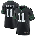 Zennovawear Jermaine Johnson II New York Jets Alternate Game Jersey - Legacy Black