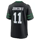 Zennovawear Jermaine Johnson II New York Jets Alternate Game Jersey - Legacy Black