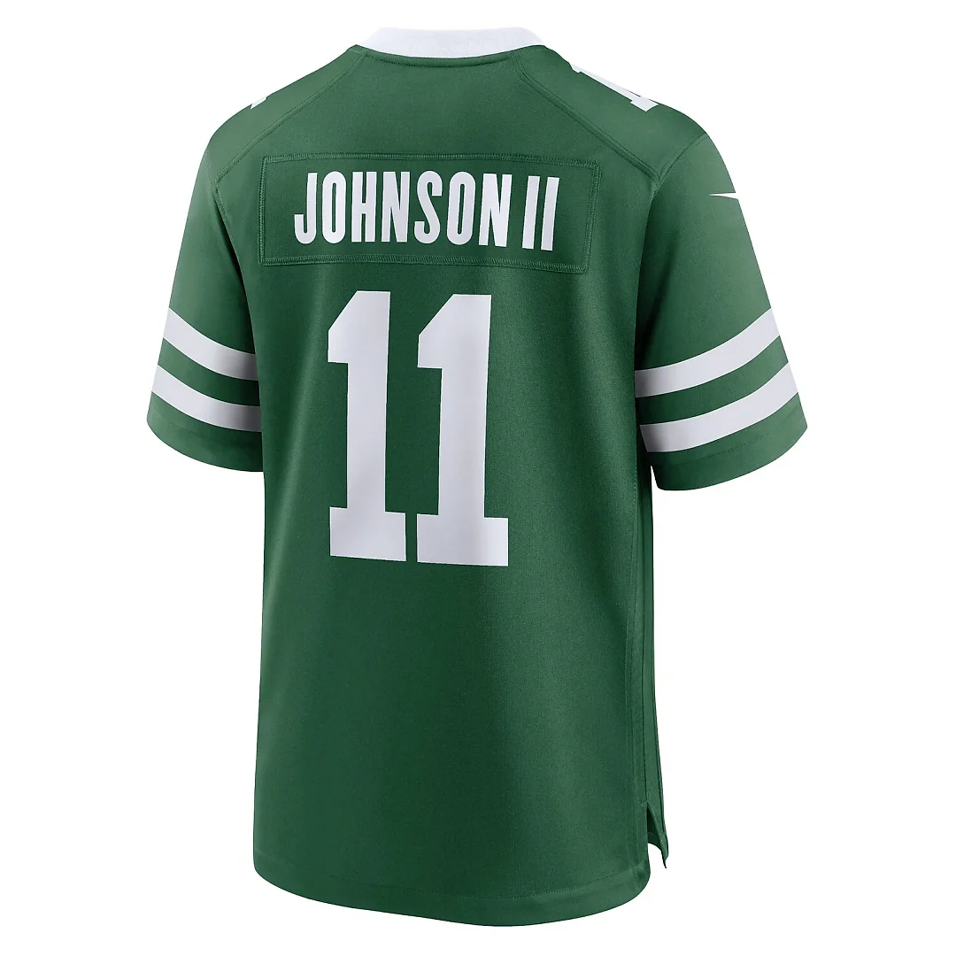 Zennovawear Jermaine Johnson II New York Jets Game Jersey - Legacy Green